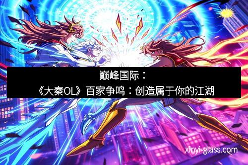 巅峰国际：《大秦OL》百家争鸣：创造属于你的江湖